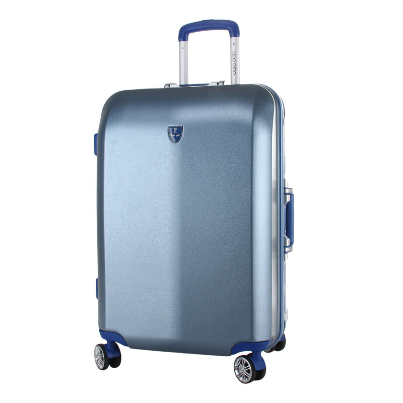 菲都狄都直營(yíng)店 新款萬向輪拉桿箱PC硬箱潮登機(jī)箱旅行箱時(shí)尚男女行李箱托運(yùn)箱FD5020 冰藍(lán) 20寸